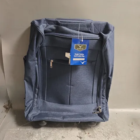 LUGG SINGLE TROLLEY SOFT CABIN BAG - 44.5 X 35.5 X 19.5CM