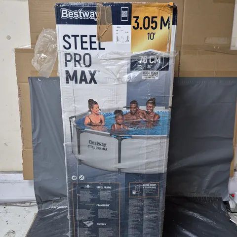 BESTWAY 10FT STEEL PRO MAX POOL - COLLECTION ONLY