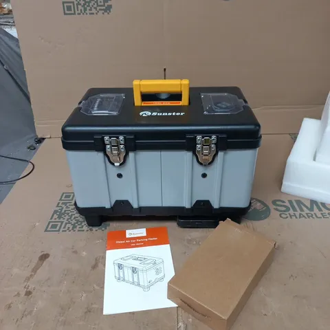 SUNSTER DIESEL AIR CAR PARKING HEATER – PORTABLE KIT IN TOOLBOX CASE 