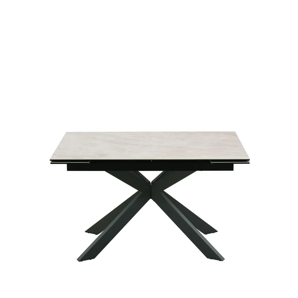 BOXED INDUS VALLEY APOLLO SAND EXT DINING TABLE - APO13 (2 BOXES)