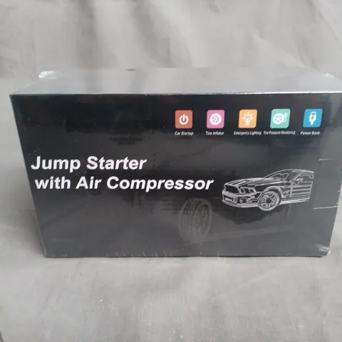 JUMP STARTER WITH AIR COMPRESSOR – BOXED 