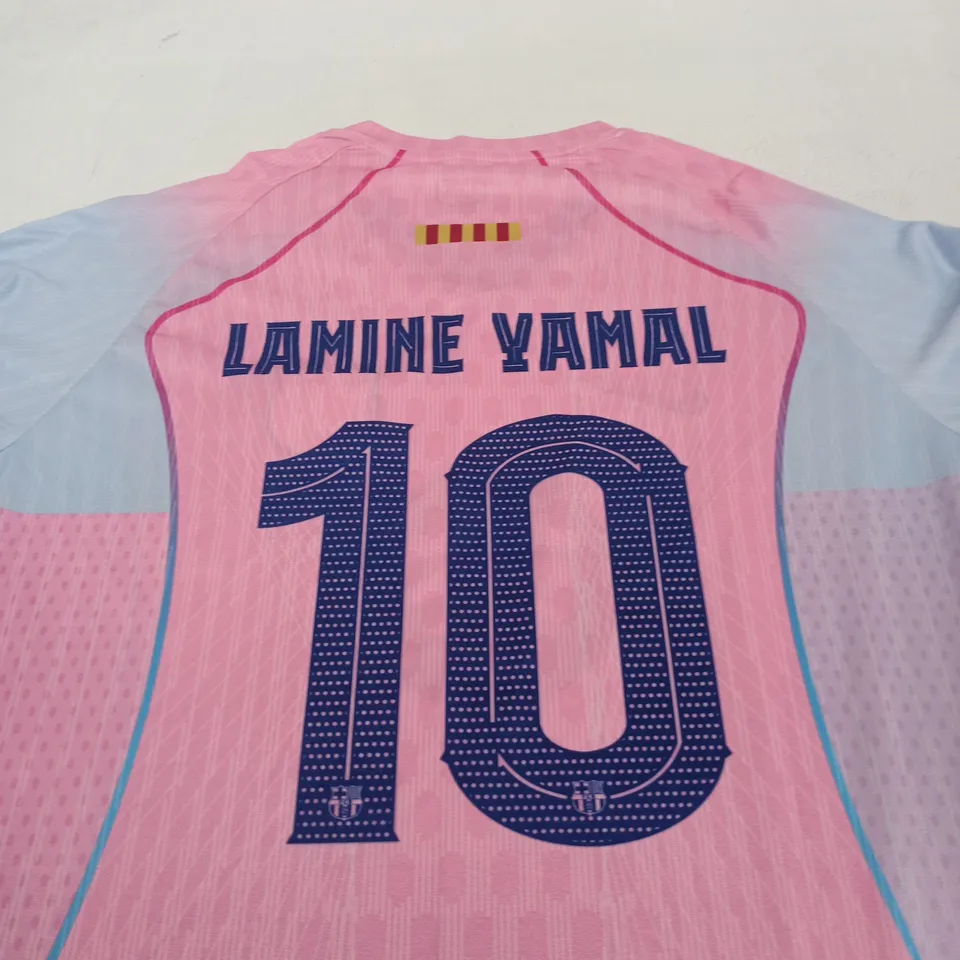 FC BARCELONA AWAY SHIRT - LAMINE YAMAL 10 - SIZE L