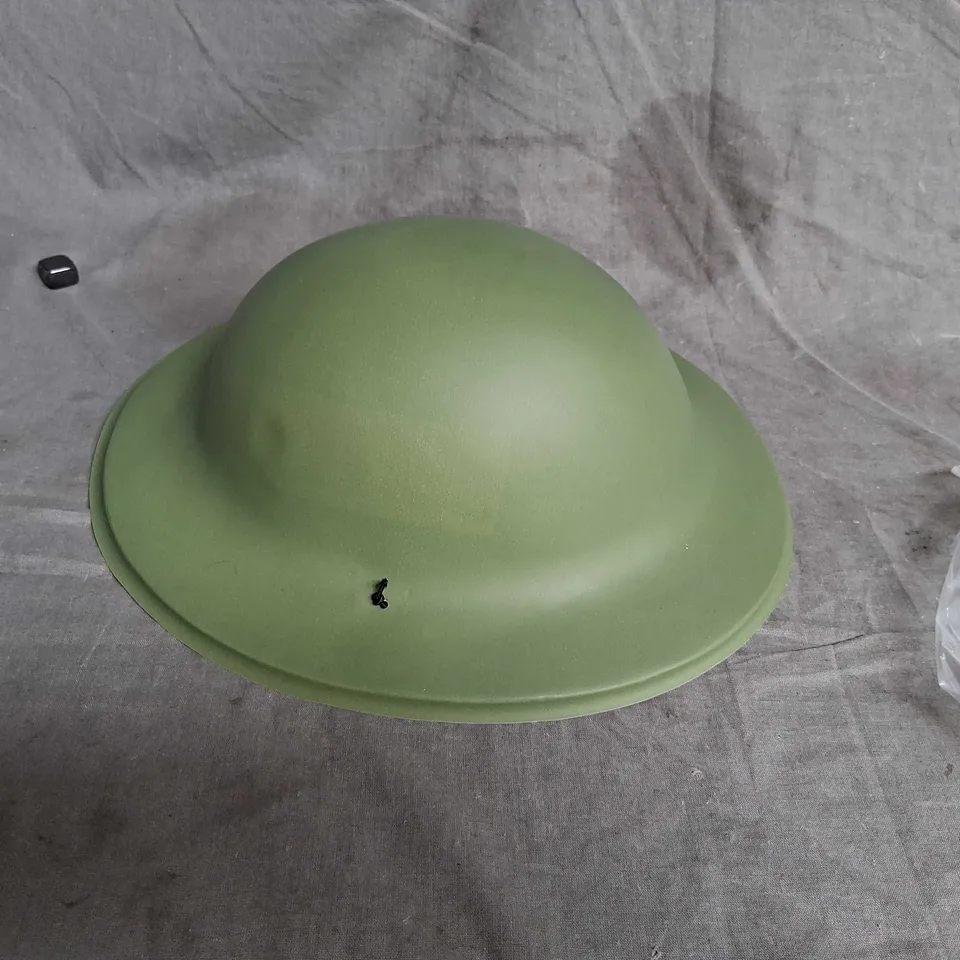 APPROXIMATELY 20 ADULT ARMY HELMETS- PLASTIC