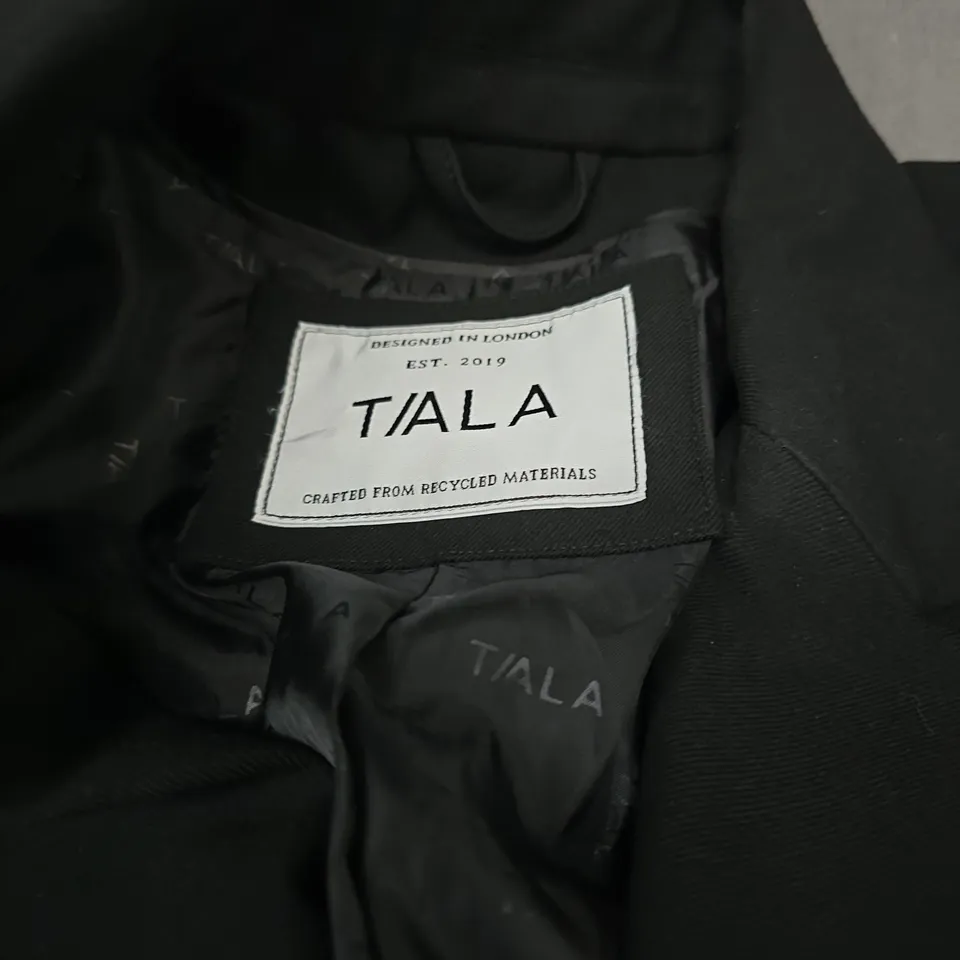 TALA BLACK BLAZER JACKET – SIZE M – DESIGNED IN LONDON