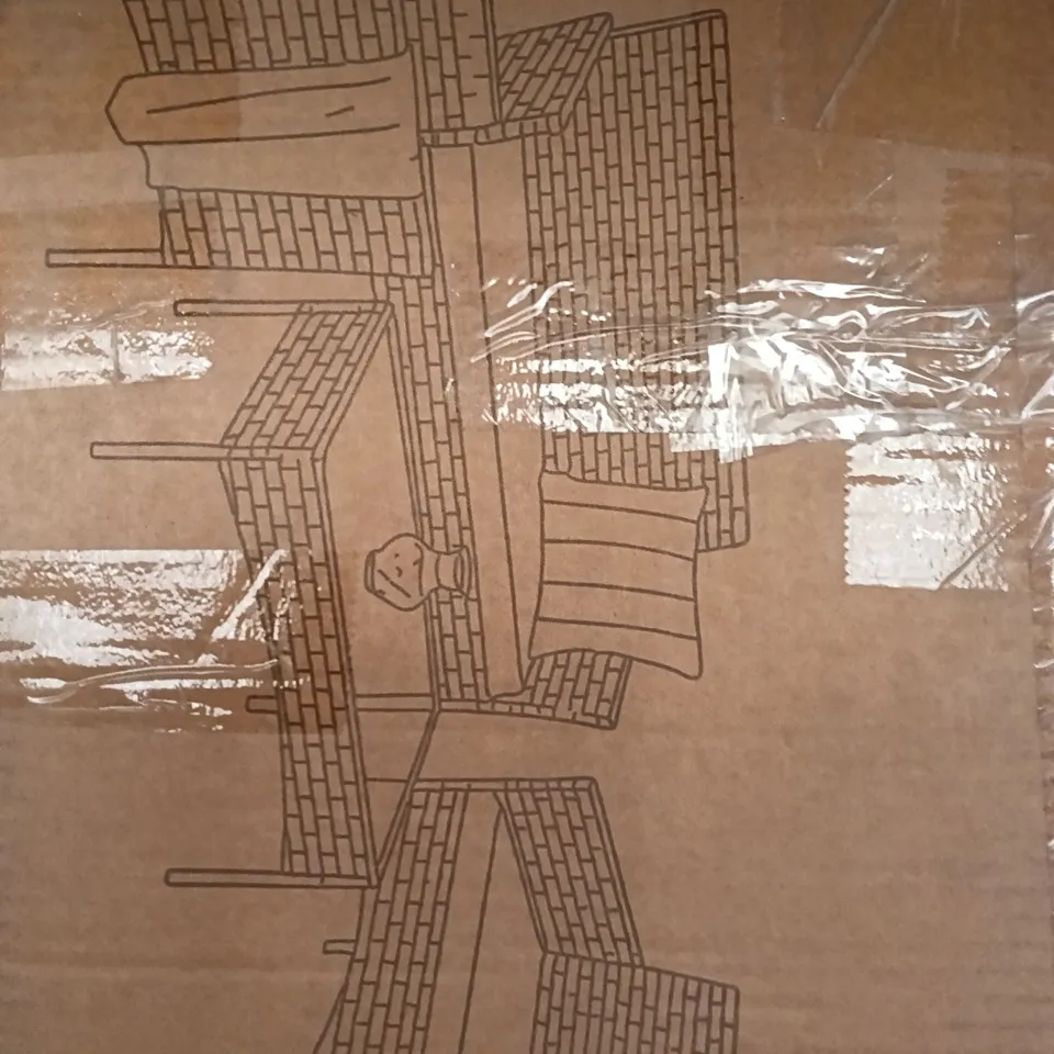 BOXED KEPLIN 4 SEATER SOFA RATTAN SET 