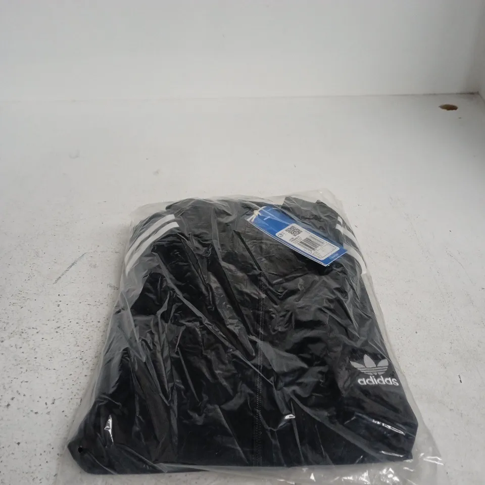 ADIDAS FIREBIRD TT TRACK TOP – BLACK/WHITE - UK L