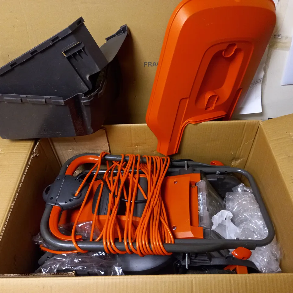 FLYMO SPEEDI-MO 360VC ELECTRIC ROTARY LAWNMOWER