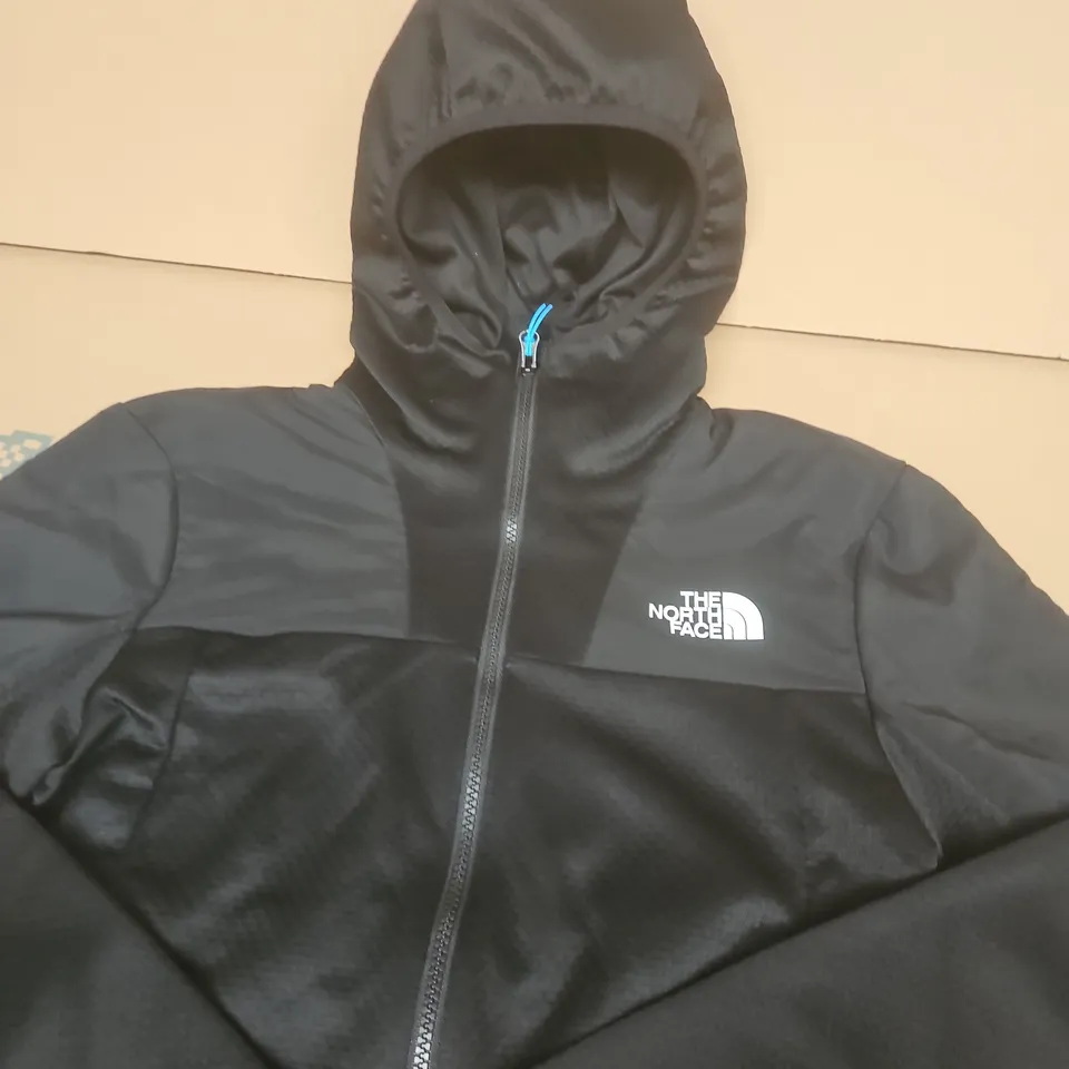THE NORTH FACE HOODED JACKET - BLACK, XS