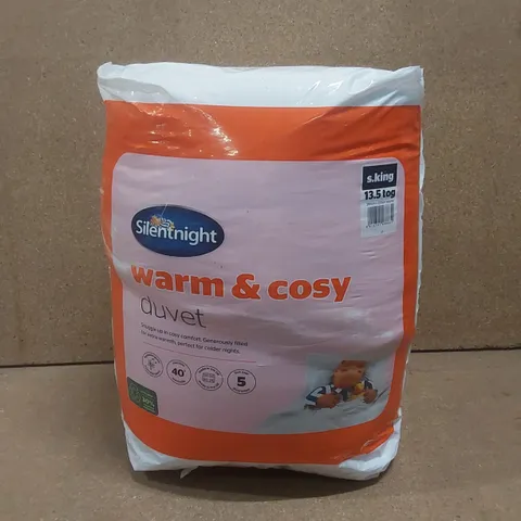 BAGGED SILENTNIGHT WARM & COSY DUVET - 13.5 TOG // SIZE: SUPERKING