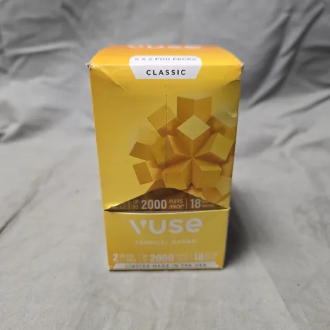 VUSE TROPICAL MANGO – 5 X 2-POD PACKS (18 MG/ML) – CLASSIC