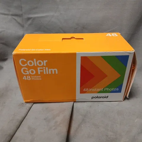 POLAROID COLOR GO FILM INSTANT FILM – 48‑PHOTO BOX