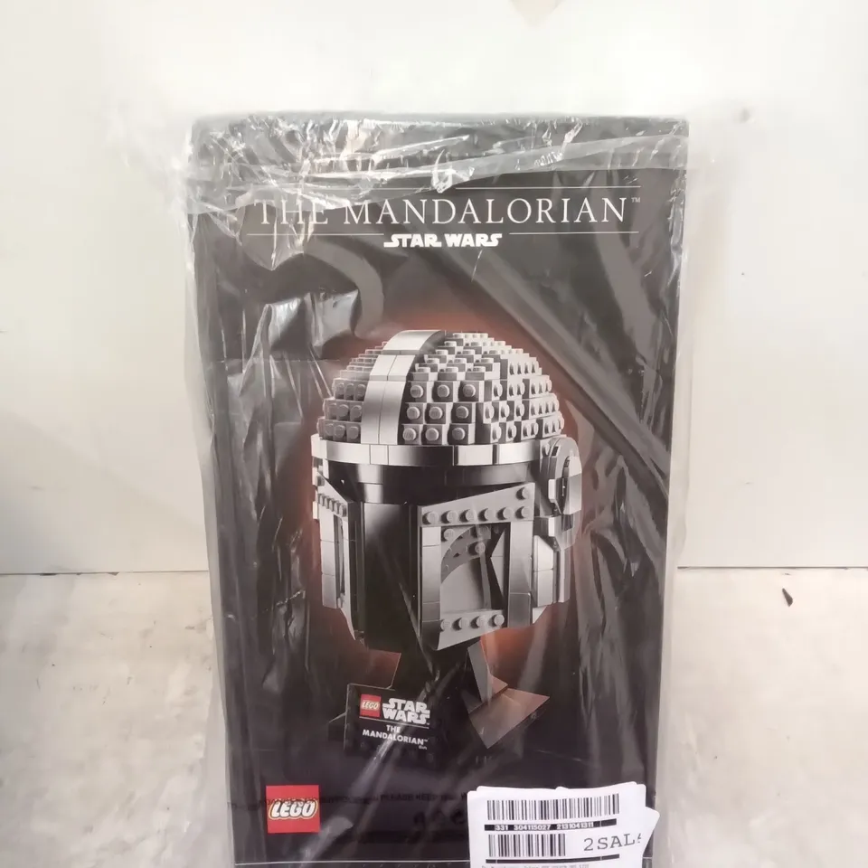 BOXED LEGO STAR WARS THE MANDALORIAN HELMET 75328 RRP £70