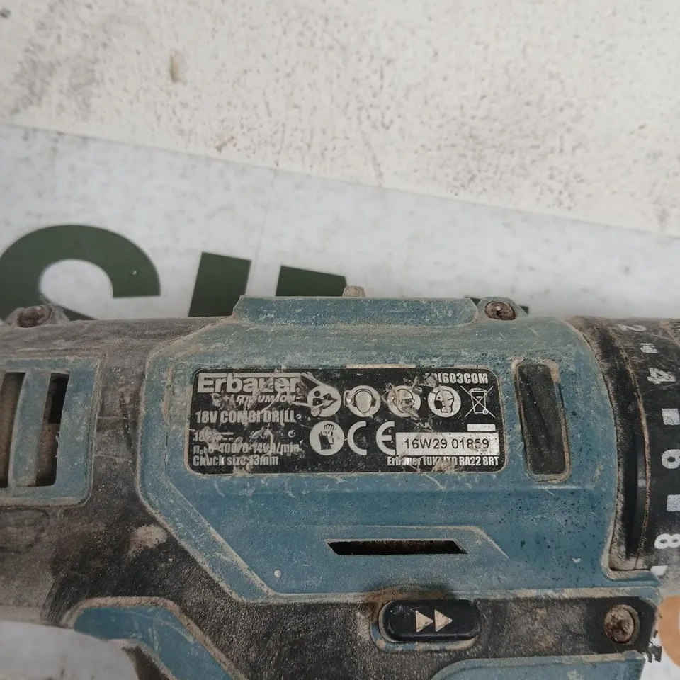 ERBAUER 18V COMBI DRILL