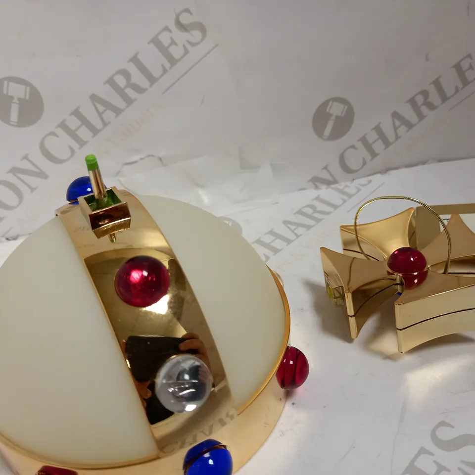 VIVIENNE WESTWOOD STYLE POP SWATCH ORB LEATHER STRAP WATCH