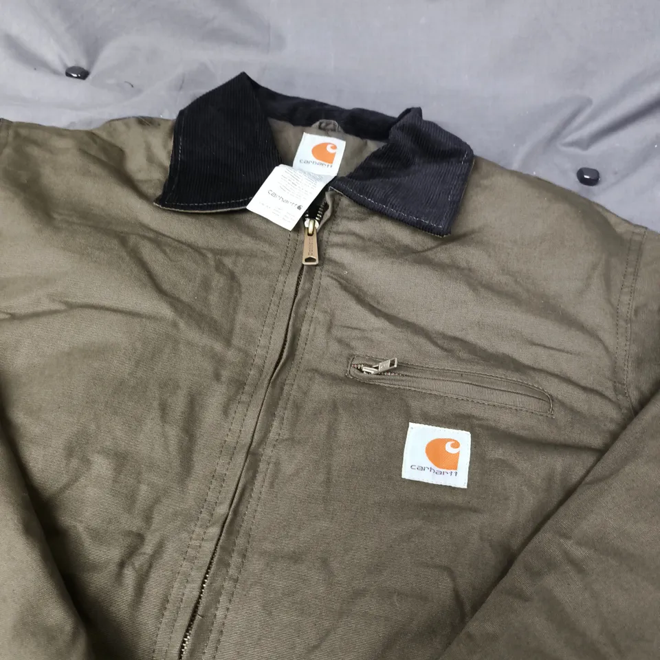 CARHARTT WORK JACKET – OLIVE - SIZE L