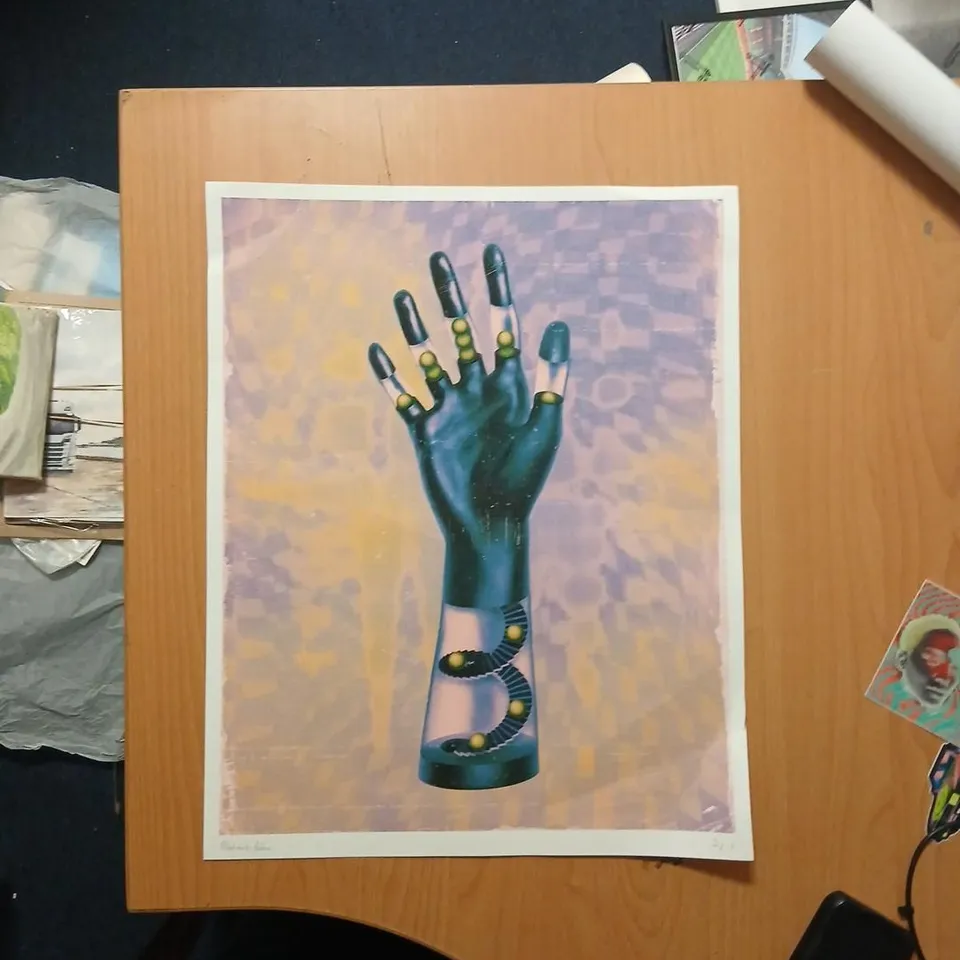 ROB HALHEAD 'PATHWAYS SIGNED PRINT NUMBERED (2/17)