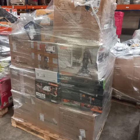 PALLET OF APPROXIMATELY 37 UNPROCESSED RAW RETURN HOUSEHOLD AND ELECTRICAL GOODS TO INCLUDE;