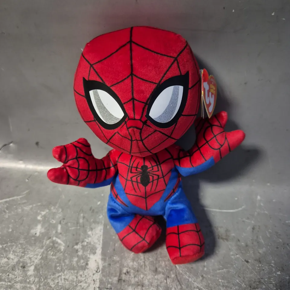 TY BEANIE BABIES SPIDER-MAN PLUSH 