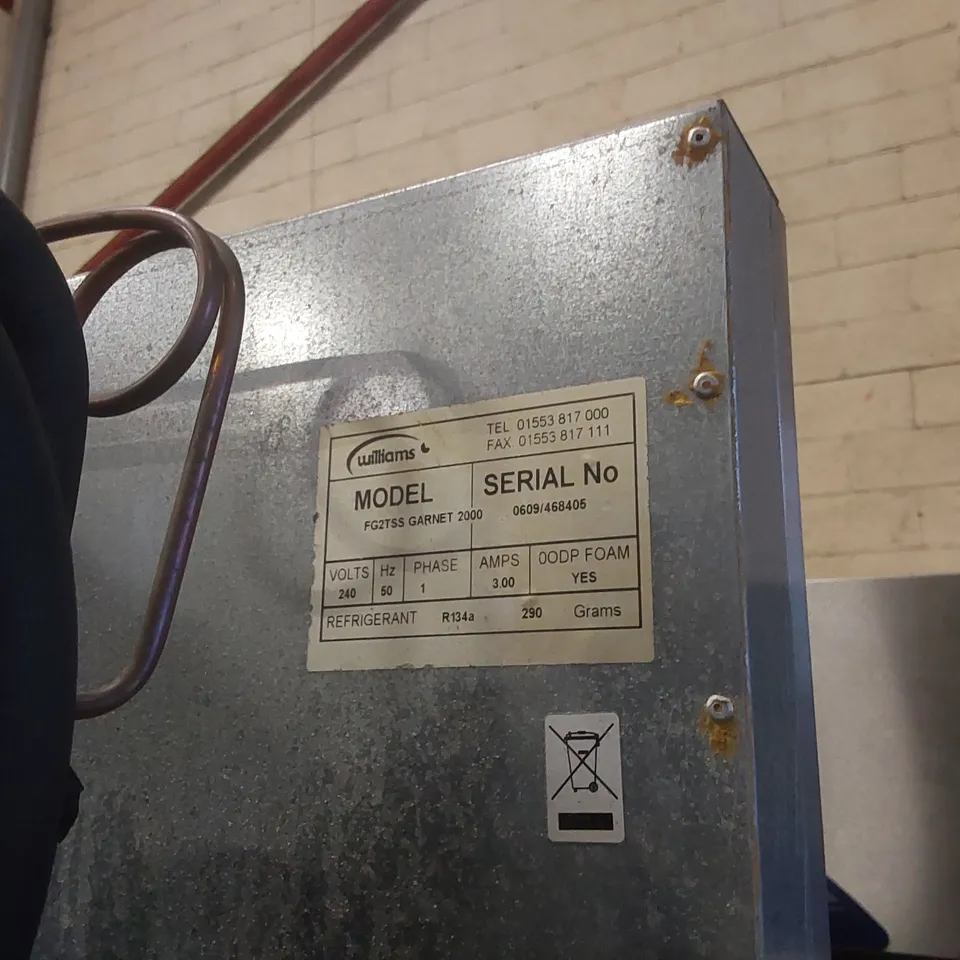 WILLIAM FG2TSS GARNET 2000 COMMERCIAL FISH FRIDGE