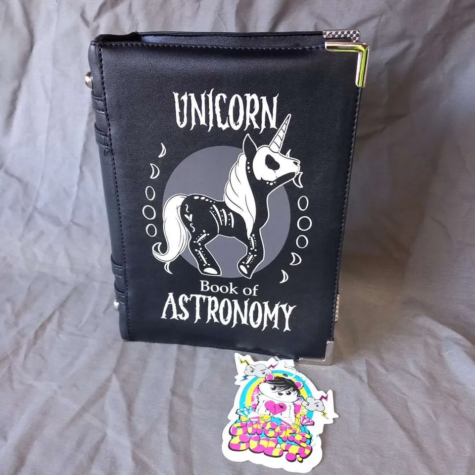 BRAND NEW CUPCAKE CULT UNICORN ASTRONOMY BOOK BAG LADIES