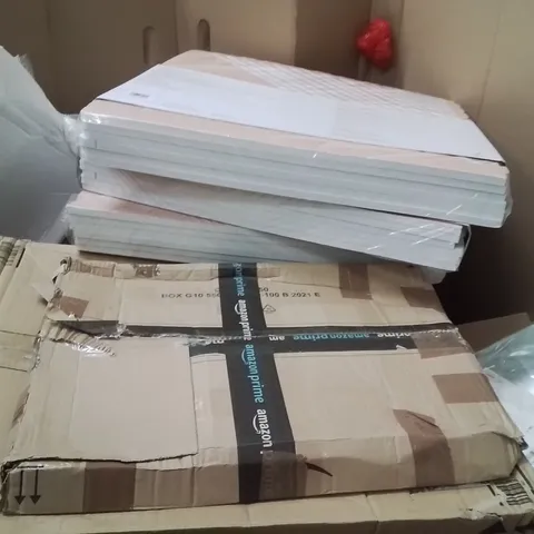 PALLET OF ASSORTED HOUSEHOLD GOODS AND PRODUCTS TO INCLUDE;FOAM MATS,AIR COOLER,ETC