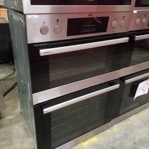 AEG DCB331010M BUILT IN ELECTRIC DOUBLE OVEN