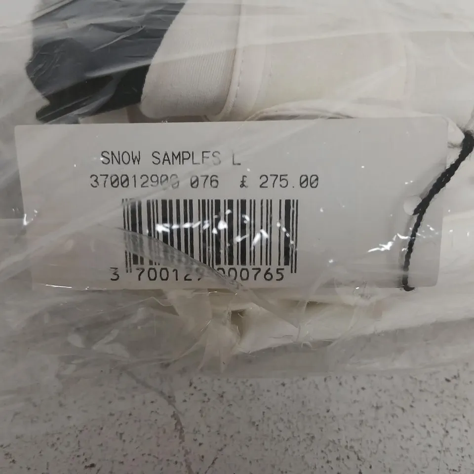 BRAND NEW ELLIS BRIGHAM SNOW SAMPLES WHITE PANTS SIZE L