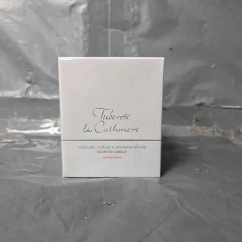 SEALED THE WHITE COMPANY TUBEROSE & CASHMERE SCENTED CANDLE