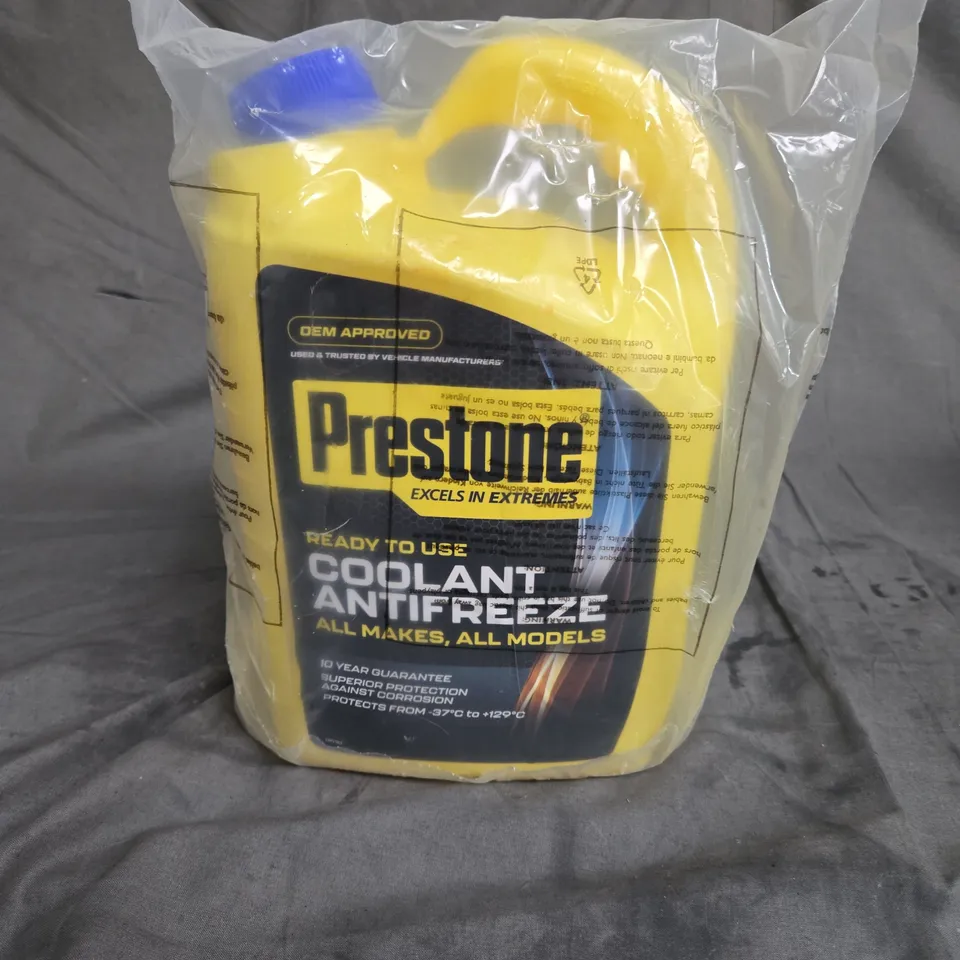 PRESTONE COOLANT/ANTIFREEZE 5L - COLLECTION ONLY