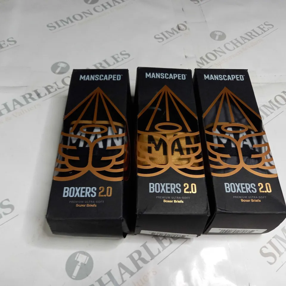 3X MANSCAPED BOXERS 2.0 