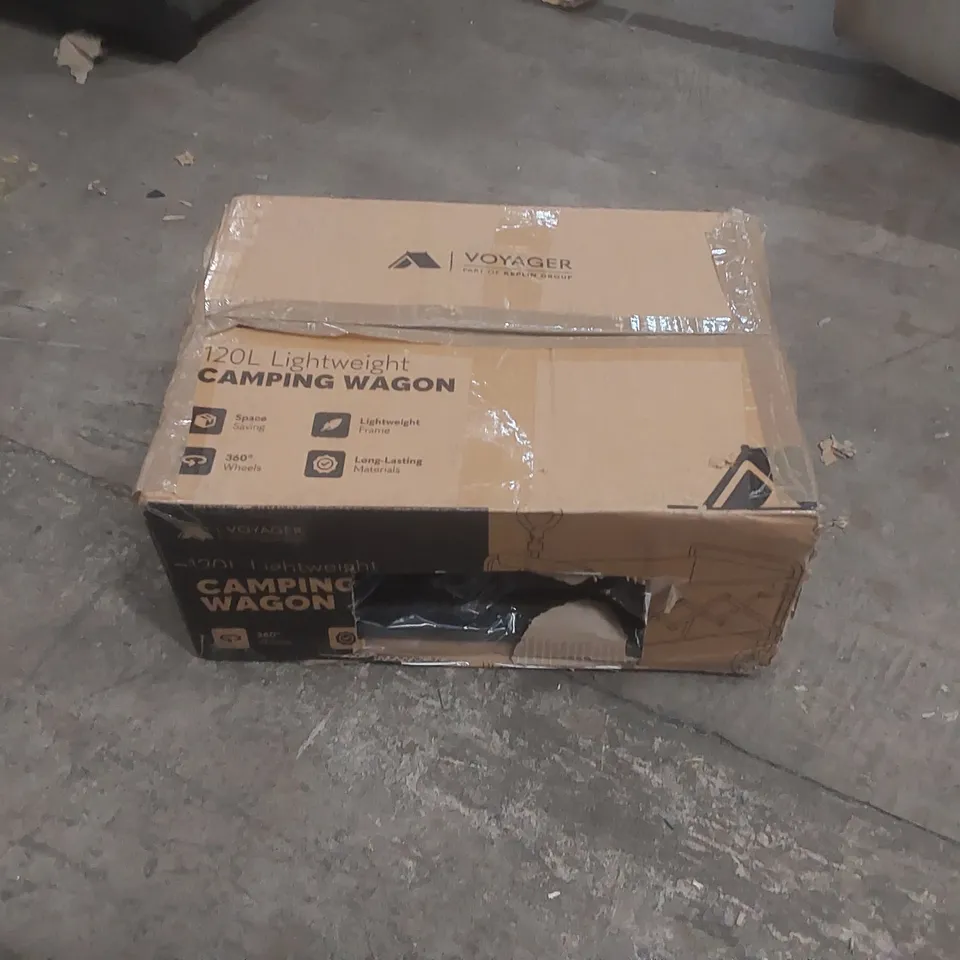 BOXED VOYAGER 120L CAMPING WAGON