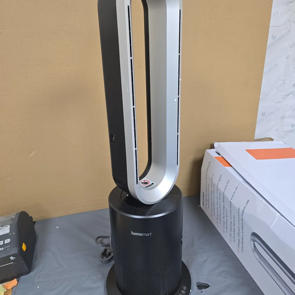 HOMESMART BLADELESS FAN HEATER WITH PLASMA & HEPA – MODEL TP-09PRO (BOXED)