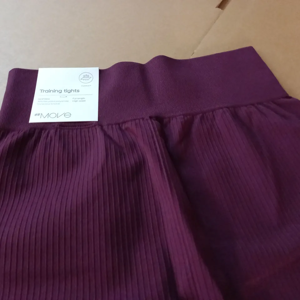 H&M MOVE TRAINING TIGHTS IN PURPLE - EUR S