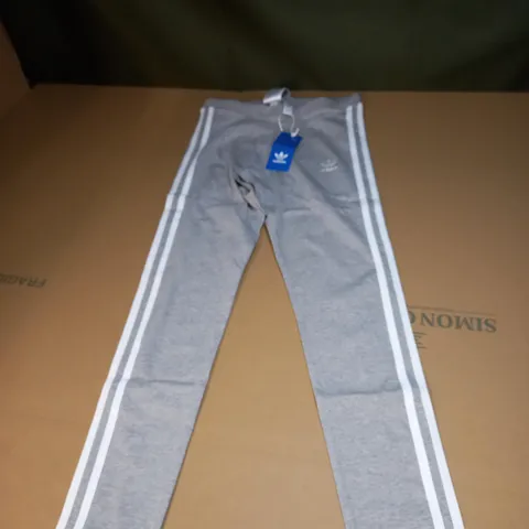 CHILDRENS ADIDAS ORIGINAL GREY PANTS SIZE XS