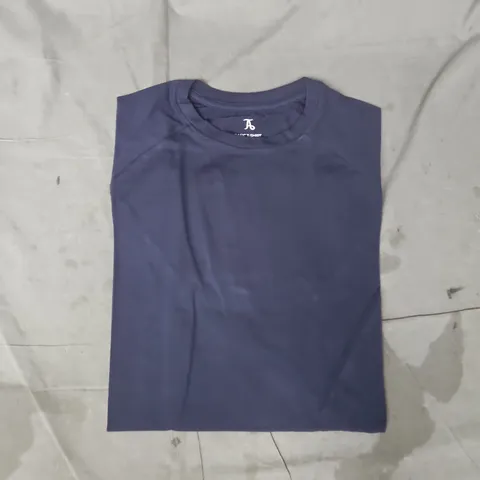 TAILORED ATHLETE MUSCLE-FIT BASIC T-SHIRT IN NAVY SIZE MEDIUM