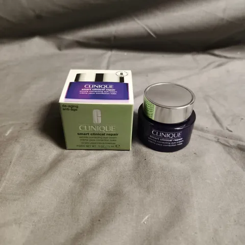 CLINIQUE SMART CLINICAL REPAIR WRINKLE CORRECTING EYE CREAM 15 ML – BOXED