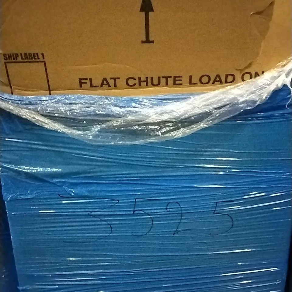PALLET OF ASSORTED ITEMS INCLUDING BAMBOO LAPTOP TABLE, HOMIDEC DRYING RACK, CLOTHES RACK, LANGXUN ROUND METAL BALLOON ARCH KIT, WELLMET, CONCISE HOME ELECTRIC CLOTHES DRYER