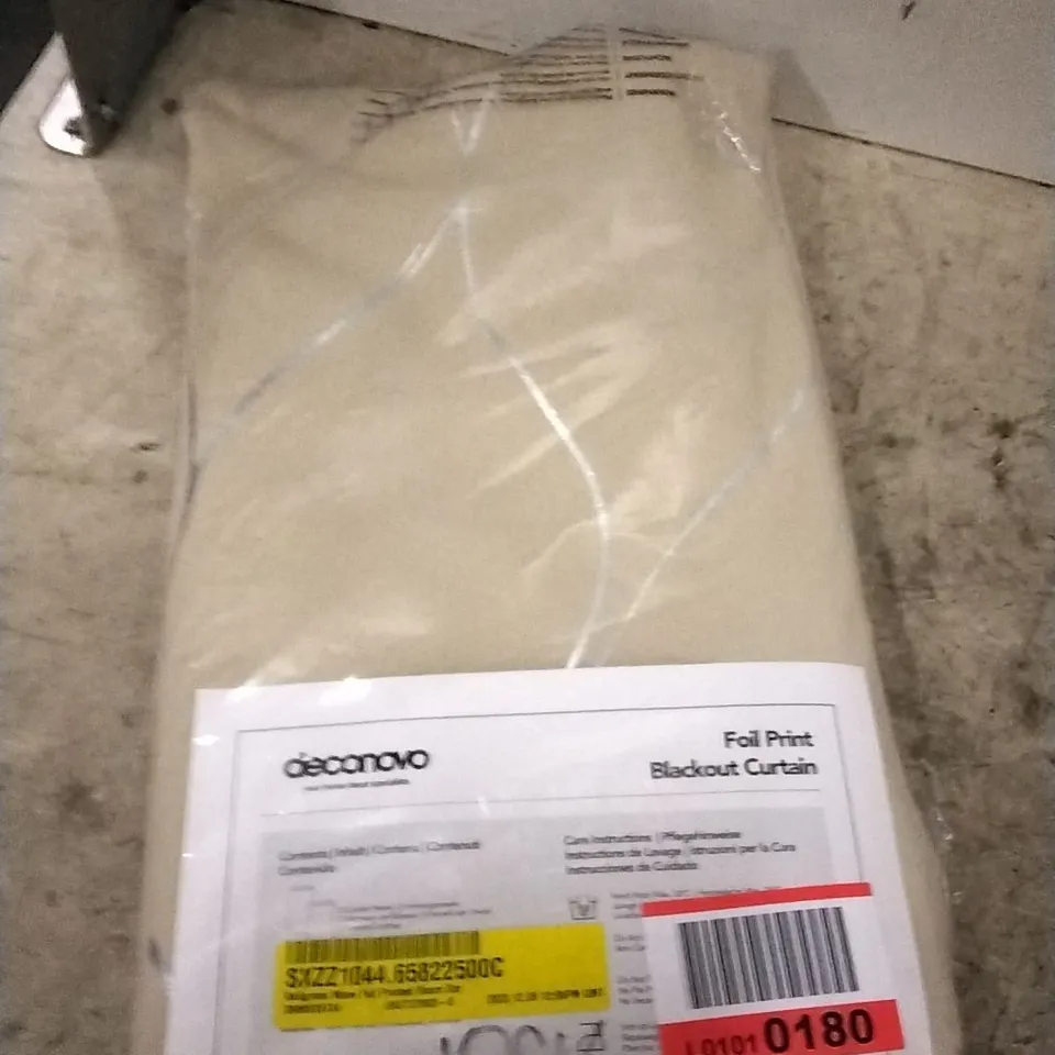 SELIGMAN  FOIL PRINT BLACKOUT CURTAINS