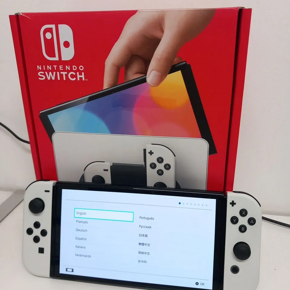 BOXED NINTENDO SWITCH OLED MODEL