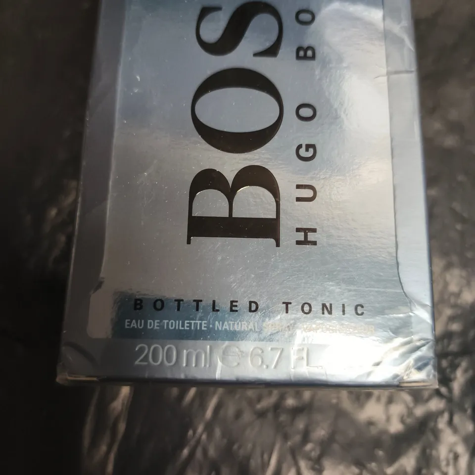 SEALED HUGO BOSS BOTTLED TONIC EAU DE TOILETTE 200 ML