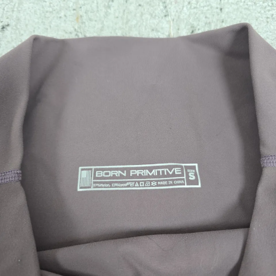 BORN PRIMITIVE ATHLETIC SHORTS – MAUVE, SIZE S