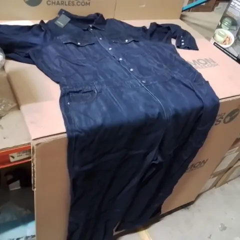BOXED BRAND NEW APPROXIMATELY 7 ANTHOLOGY BOILERSUIT INDIGO SIZE 24