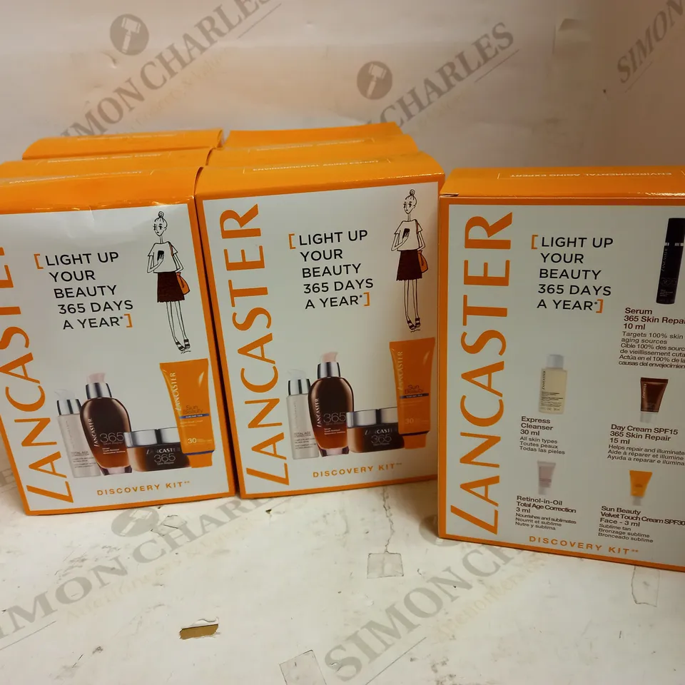 7 X LANCASTER 365 DISCOVERY-KIT GIFT SETS