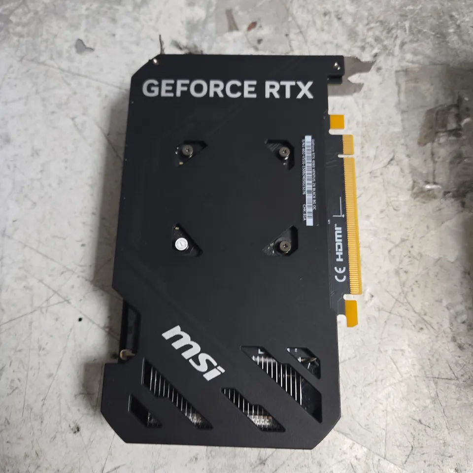 MSI GEFORCE RTX 4060 VENTUS 