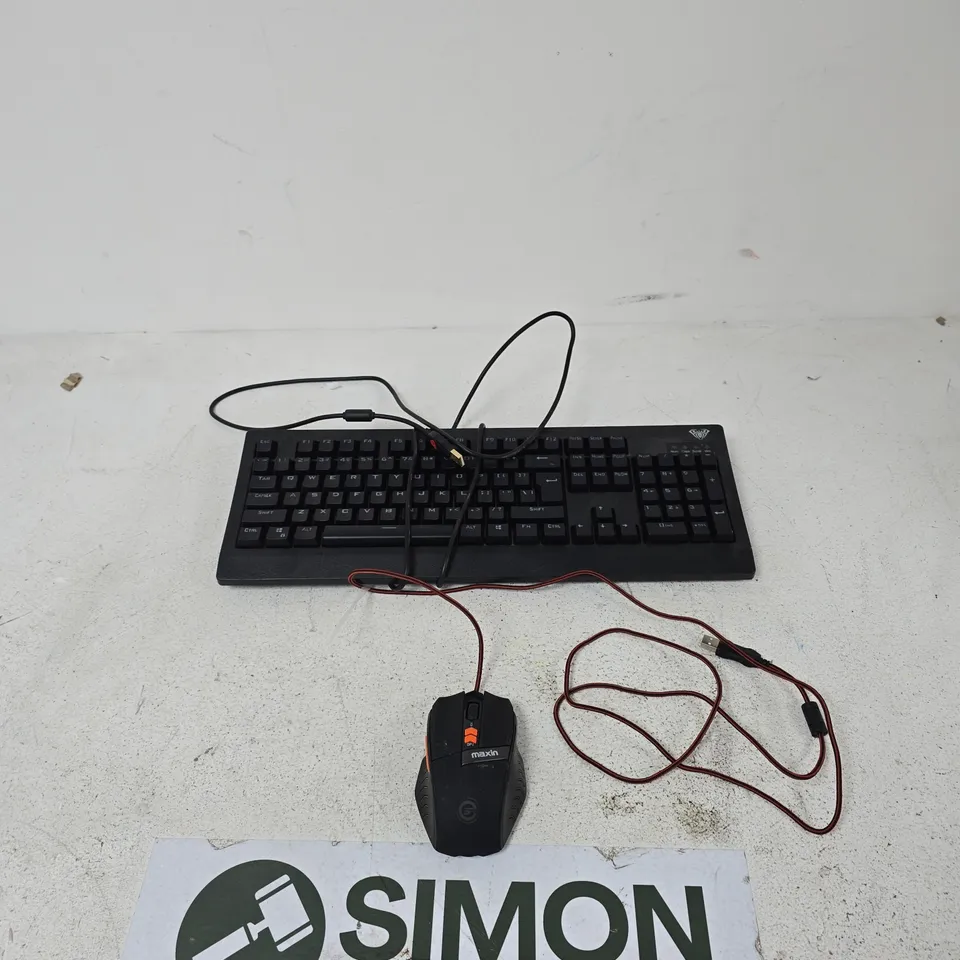 WIRED KEYBOARD AND MOUSE SET