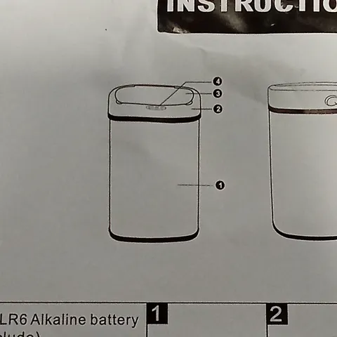 BOXED DISPLAY4TOP RUBBISH BIN
