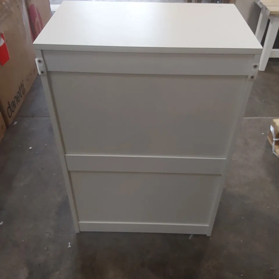 DESIGNER 4 DRAWER WOODEN CHEST OF DRAWERS