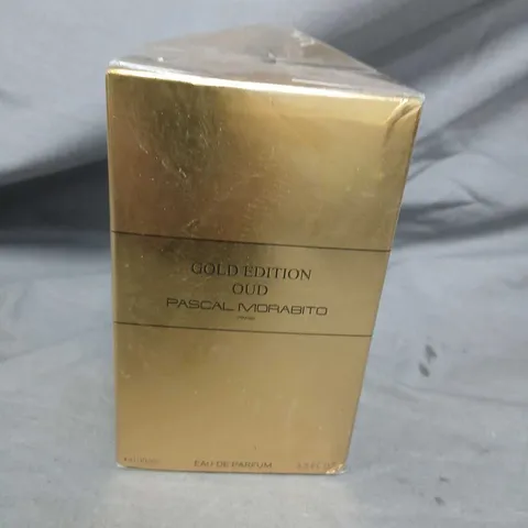 BOXED AND SEALED PAUL MORABITO GOLD EDITION OUD EAU DE PARFUM 100ML