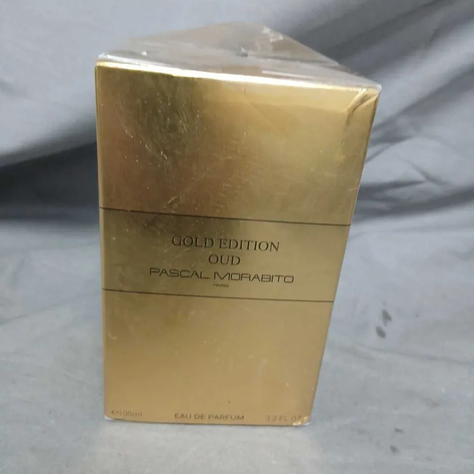 BOXED AND SEALED PAUL MORABITO GOLD EDITION OUD EAU DE PARFUM 100ML