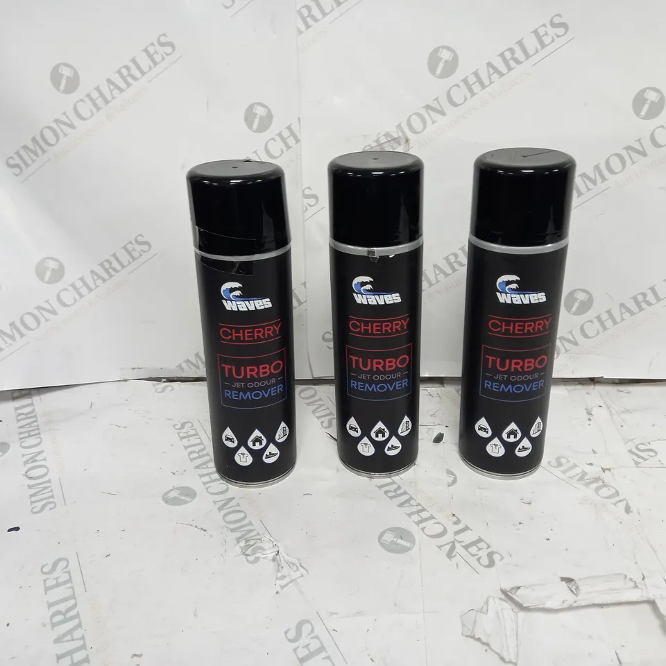 APPROXIMATELY 15 WAVES CHEERS TURBO JET ODOUR REMOVER 